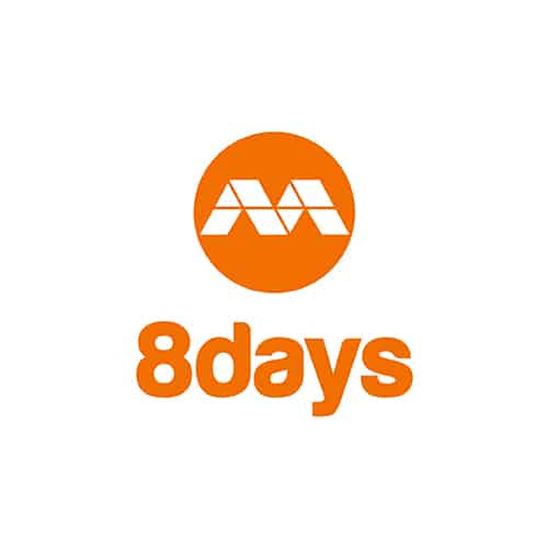8 days logo